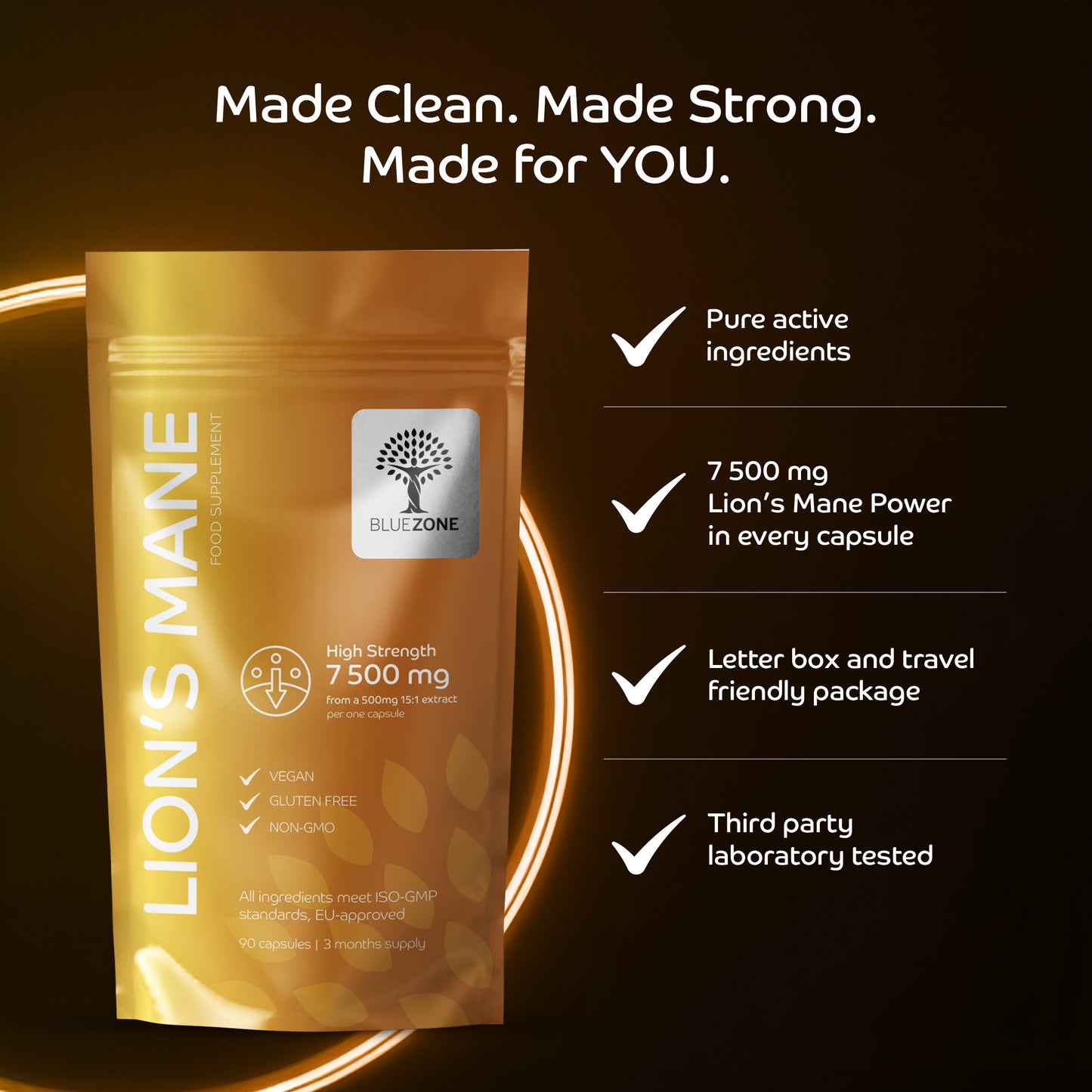 Lion’s Mane for Clarity, Calm and Cognitive Strength