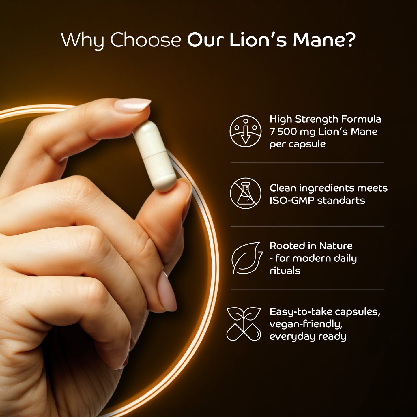 Lion’s Mane for Clarity, Calm and Cognitive Strength
