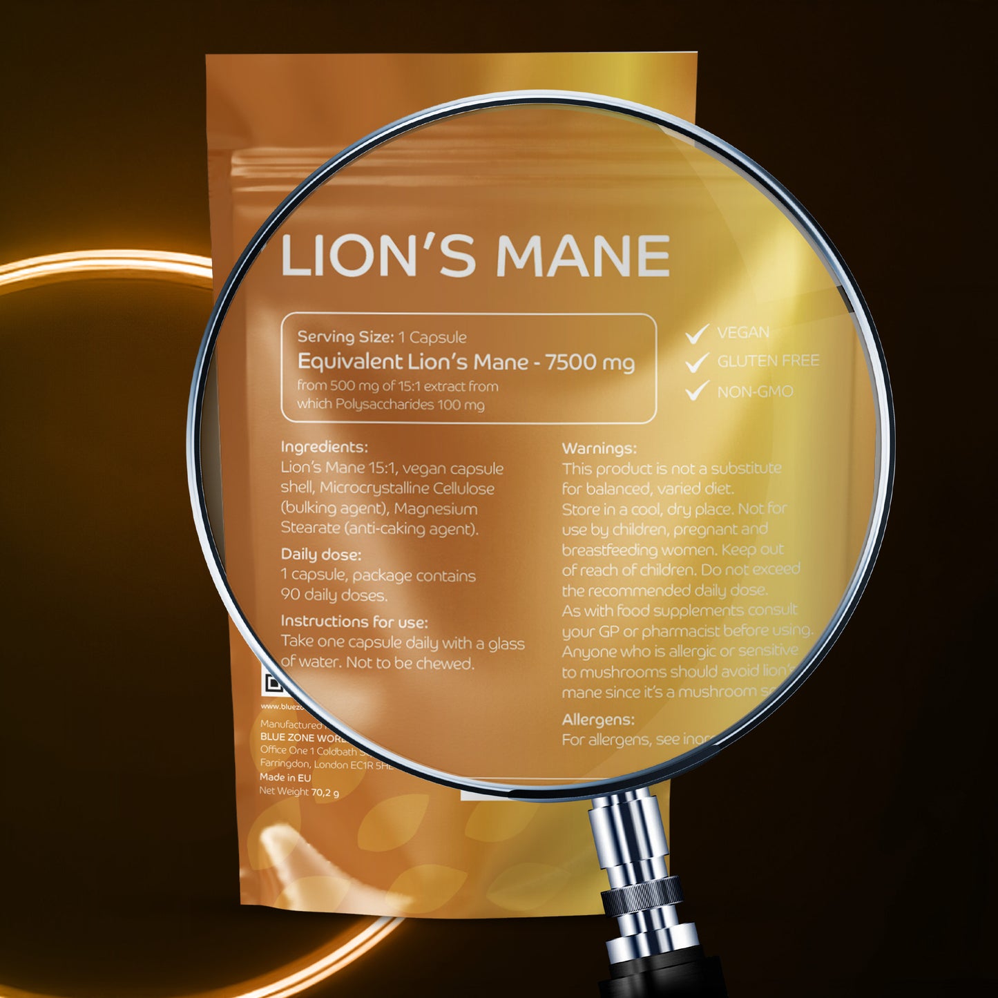 Lion’s Mane for Clarity, Calm and Cognitive Strength